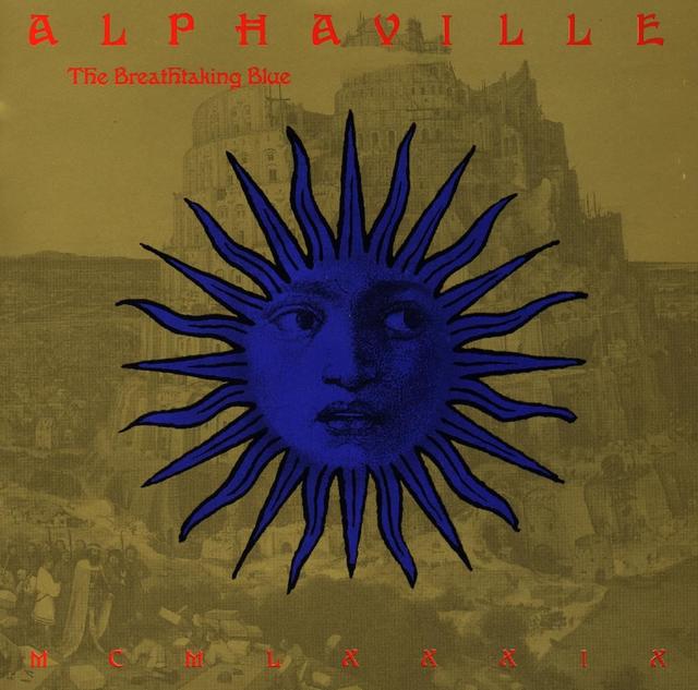 Alphaville THE BREATHTAKING BLUE Album Cover