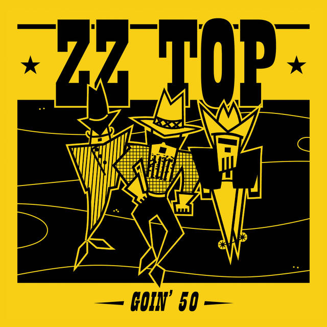 ZZ TOP GOIN 50 Album Cover