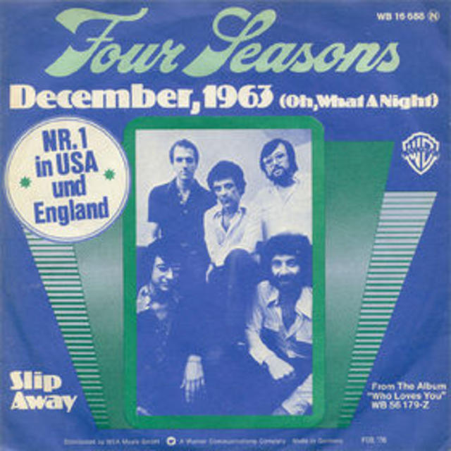Single Stories: Frankie Valli & The Four Seasons, “December, 1963 (Oh, What A Night)”